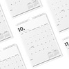 Calendar 2025 - Vertical 11x17 2025 Wall Calendar Runs Until