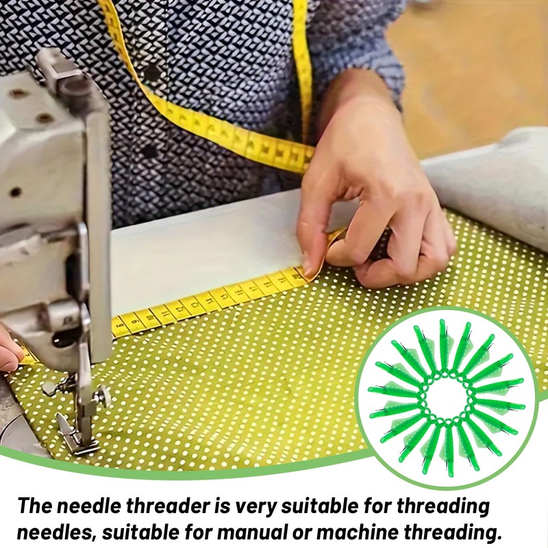 MAEXUS Needle Threader Threading Aid for Sewing Needles Fish Mouth