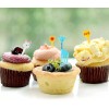 Tuybb Set 10 Tenedores Palillos Animales Caritas Lunch Fruta Niños