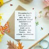Mr. & Mrs. Panda Grußkarte Spruch Dankbarkeit für Freundschaft -