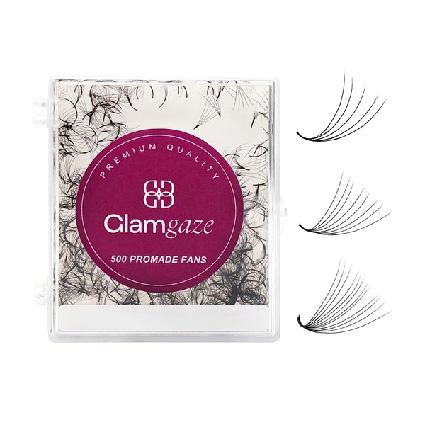 GLAMGAZE 500 Promade Fans - 3D to 16D, C CC