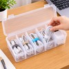 Clear Cable Organizer Box for Charging Cords and Accessories –