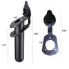 AIMALL 2PCS Fishing Rod Holders with Cap Cover, Flush Mount