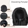 YEESHEDO Long Wavy Ponytail Hair Extension for Women Drawstring Ponytail