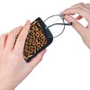 Giinly Leopard Print Glasses Case Eyeglass Sunglass Case Soft Pouch
