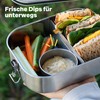 SILBERTHAL Small Stainless Steel Container with Lid Round - Leak-proof