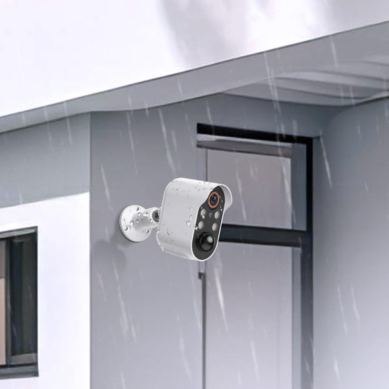 Tiardey AI-Powered Wireless Security Camera Package with AI Person Detection,