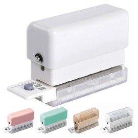Loose Leaf Punch, 6 Holes, A5, B5, A4 Compatible, Easy to Use, 30 Holes, 26 Holes, 20 Holes, Strong, Multi-functional Hole Punch, Compact, Lightweight, Portable, Durable, Strong, DIY Notebook, Office