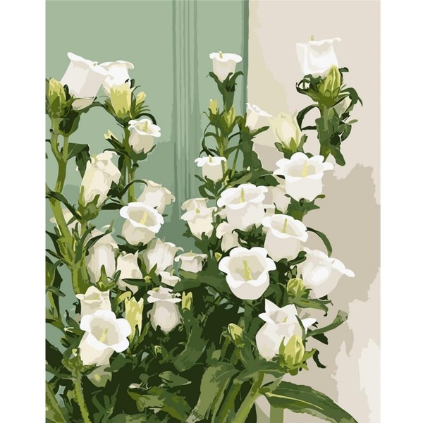 Lolipony Paint by Numbers for Adults, DIY Canvas Oil Painting