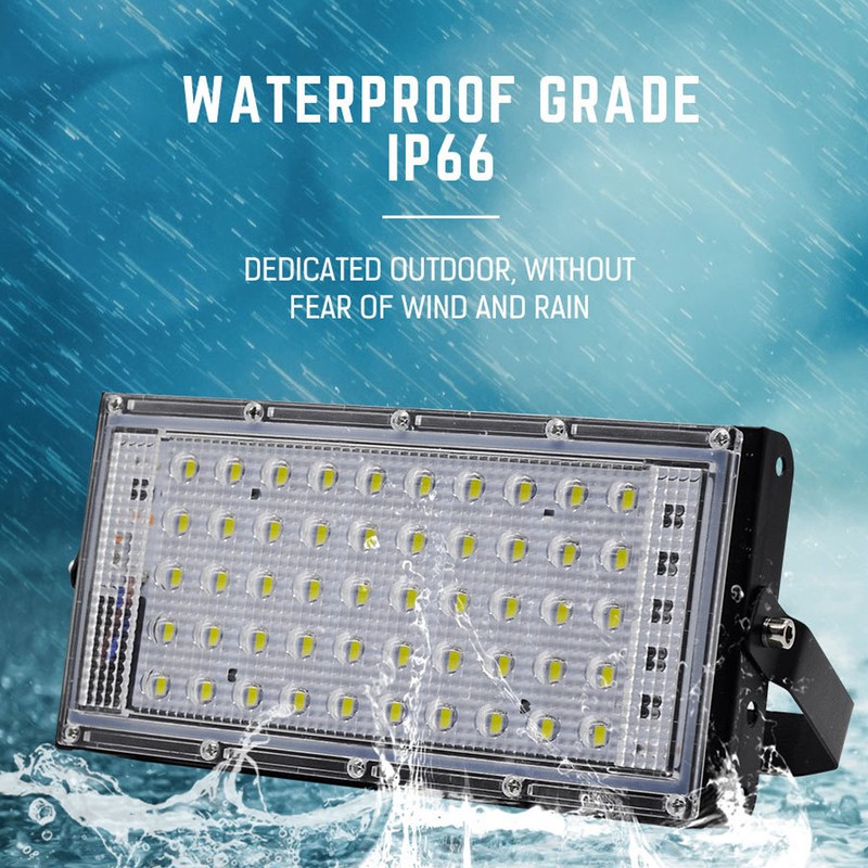 100W LED Flood Light Super Bright 10000 Luminous 120° Beam