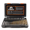 Coobeast 35 Pcs Screw Extractor and Left Hand Drill Bits