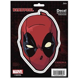 CHROMA Deadpool Sticker 6" x 8"