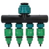Duokon 4 Way Hose Divider Garden Hose Divider DN20 DN25