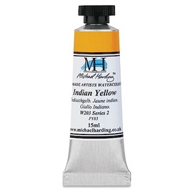 Michael Harding : Professional Watercolour : Indian Yellow : 15ml