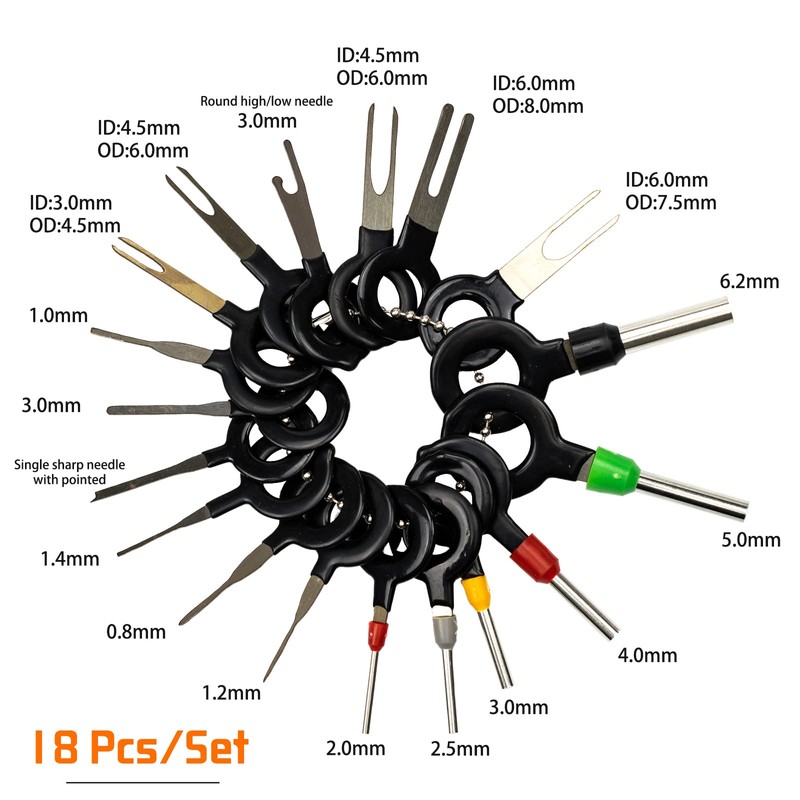 AUTOXBERT 52 Piece Release Tool Set Car Plug Removal Tool