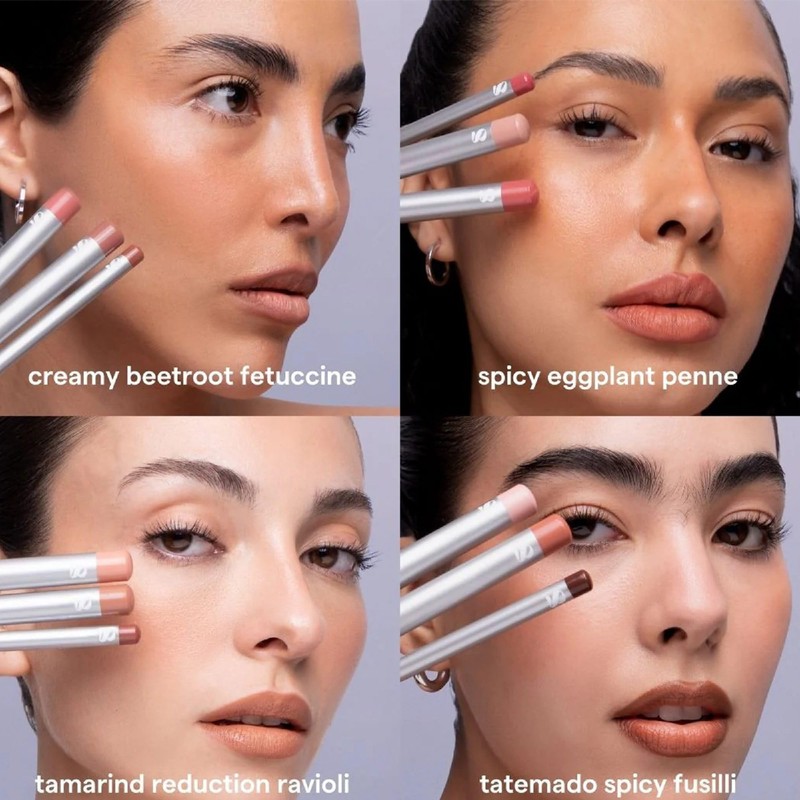 SARELLY, Iluminador Individual, Highlighter para Labios, Tatemado Spicy Fusilli, Sarelly