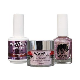 Wave Gel - Complete Trio Set 3 IN 1 - Acyrlic | Dipping Powder + Gel Polish + Nail Lacquer - Galaxy Collection (11)
