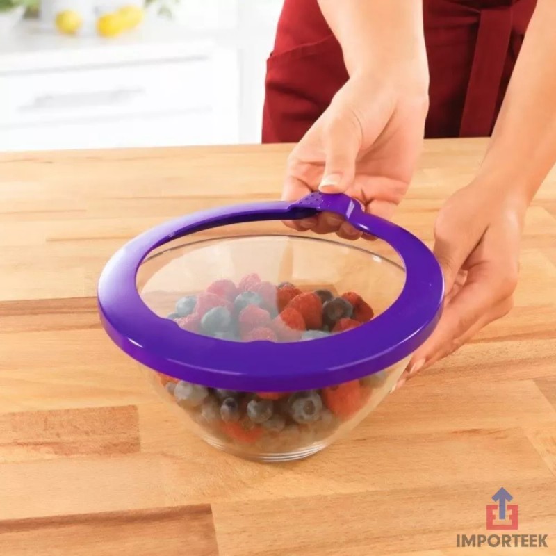 Importeek Kit 5 Tapas Sellado Al Vacio Reutilizables Cocina Comida