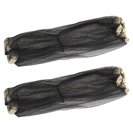 BDKMMS BDKMMS Anti-mosquito Arm Sleeves, Sun Protection Breathable Arm Covers with Dense Mesh, Anti-mosquito Outdoor Net for Hiking, Camping, Fishing, Picking