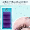 DF Violet Lash Extension Volume Eyelash Extensions 0.05 D Curl
