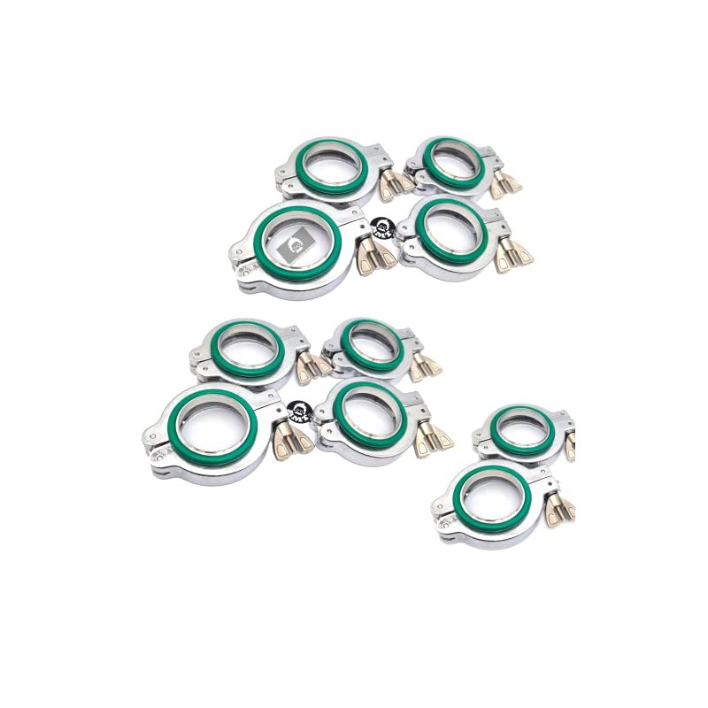 ISO-KF Flange NW40 KF40 Wing nut clamp Sets with Stainless