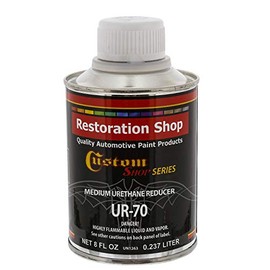 Restoration Shop / Custom Shop - UR70 Medium Urethane Reduce (Half Pint/8 Ounce) for Automotive and Industrial Paint Use
