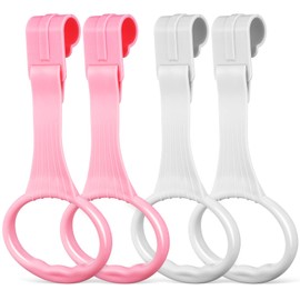 JECOMPRIS Baby Pull Up Rings: Baby Bed Ring Baby Walking Trainer Rings Crib Tool Ring Baby Bed Stand Up Rings for Infant Baby Toddler