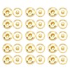 15 Sets Sew-on Snap Buttons, Metal Press Studs Snap Fasteners