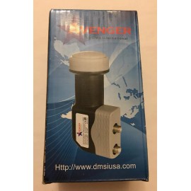 Avenger KSC322-2 0.2 dB Universal Dual Output Ku Band Satellite LNB, HDTV Ready