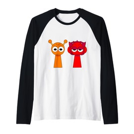 Oren X Raddy Sprunky Pyramixed | Funbot Simon Jevin Raglan Baseball Tee