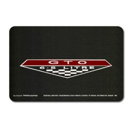 Holley Pontiac GTO Logo 22" x 34" Black Fender Gripper Cover