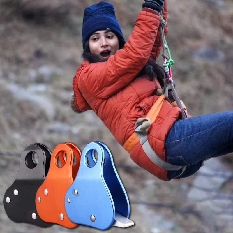 TRIWONDER Climbing Pulley Pulley Micro Pulley Climbing Transport Tree Climbing