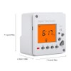 220 V Timer, 7 Days 168 Hours Programmable Digital Timer,