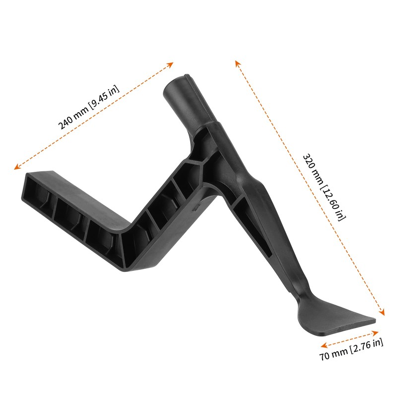 HOZEON 2 Pack Gutter Tool, Gutter Cleaning Spoon and Scoop