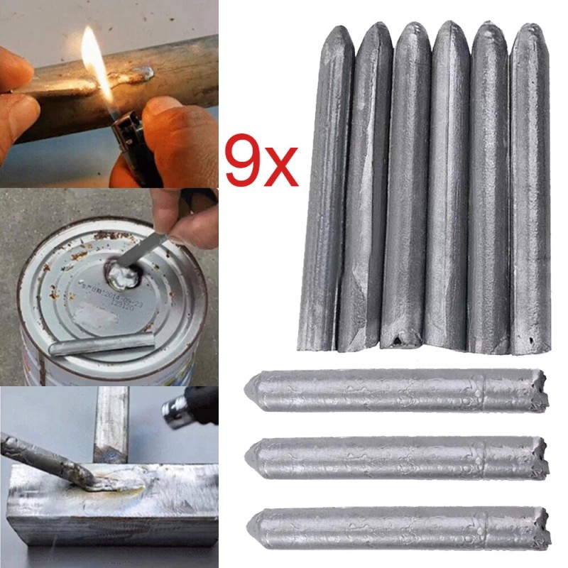 Low Temperature Powder Cored Welding Equipment Aluminum Rods Easy Melt