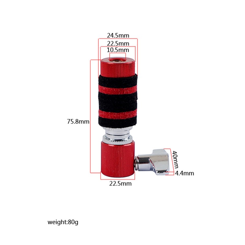 Hit Hat Clutch Jazz Drum Clutch Aluminum Alloy Stands for
