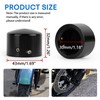 Front Axle Caps, PSLER Motorcycle Front Axle Nut Covers for