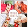 10 Pcs Fire Fake Tattoo Firefighter Temporary Tattoos Waterproof Firetruck