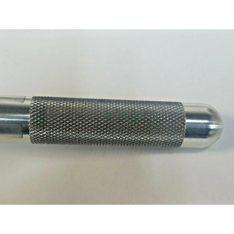 PTC 4 OZ. SMALL BRASS HAMMER KNURLED 5/8" ALUMINUM HANDLE