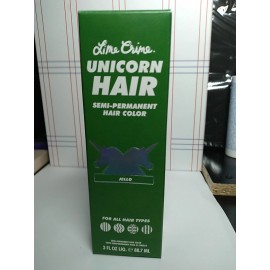 Lime Crime Unicorn Semi-Permanent Hair Color Full Coverage, 3 fl oz (Tube) JELLO