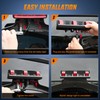 Nilight Third Brake Light Tail High Mount Stop Upgrade 3rd