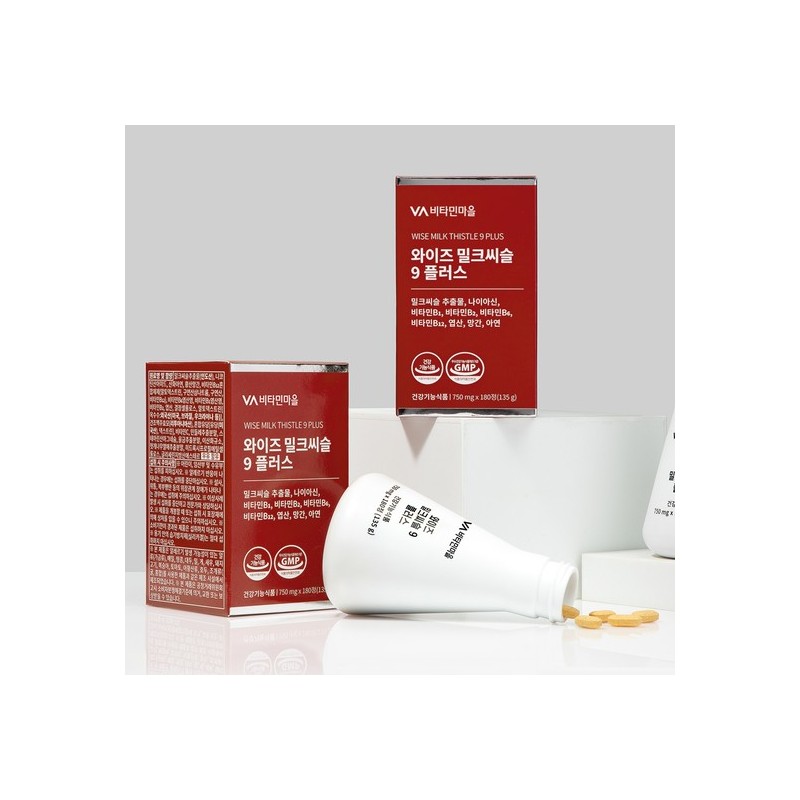 Vitamin Village 9-Ingredient Complex Functional Milk Thistle 9 Plus 180
