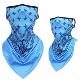 KINGREE Balaclava Ski Mask, Motorcycle Helmets Liner Neck Gaiter, Quick-Dry Half Masks