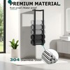 2 Pack Towel Rack for Rolled Towels, VIDA-ZONE 304 Stainless