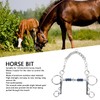Horse Mouth Bit 125mm Stainless Steel Horse Snaffle Bit for