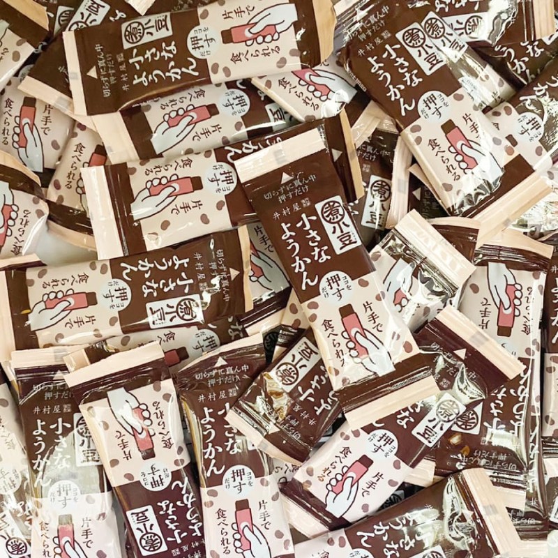 Imuraya Small Yokan with One Hand, 50 Pieces, Share Pack,