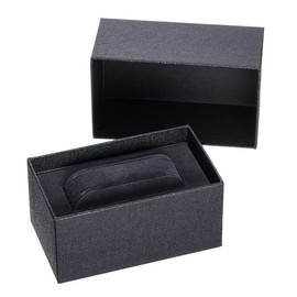 Eichmüller Watch Box Case Watch Packaging Velvet Inlay – Black – Rectangular – Men's – Table Top – Watch