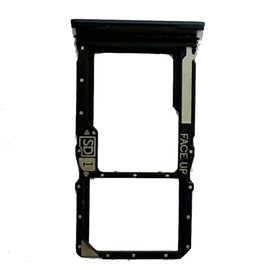 UPONEW for Motorola Moto G Stylus 5G 2025 Sim Card Tray & Micro SD Sim Card Holder Container Replacement Part (Black)