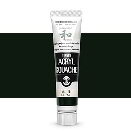 ターナー色彩 アクリルガッシュ ジャパネスクカラー 赤墨(あかずみ) AG020307 20ml(6号)