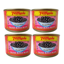 Temple Salted Black Beans 180g (Pack of 4) in Intfeast Packaging